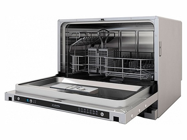 Компактная посудомоечная машина Flavia CI 55 HAVANA для размещения на столешнице гарнитура