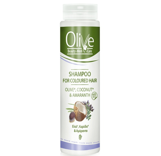 olive beauty medicare for coloured hair shampoo