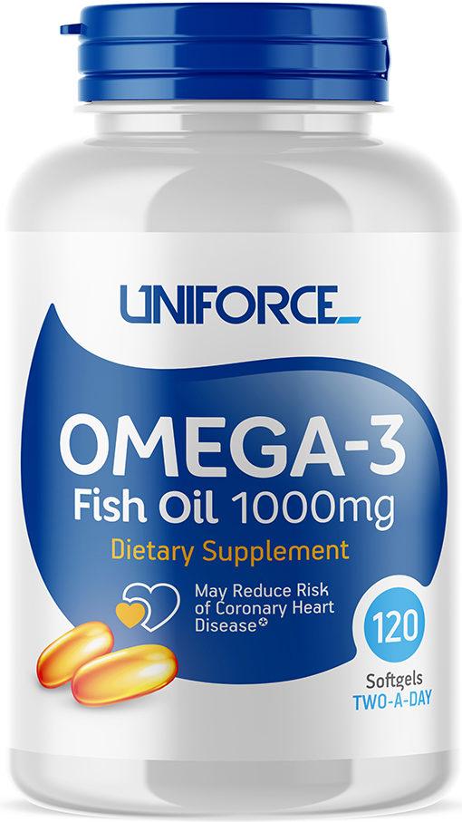 «Uniforce» Omega-3 Fish Oil 1000 мг