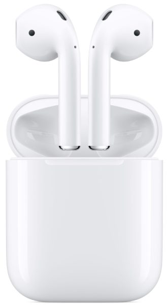 Apple AirPods 2 с зарядным футляром MV7N2