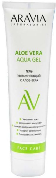 ARAVIA Laboratories Aloe Vera Aqua Gel Увлажняющий с алоэ-вера, 100 мл