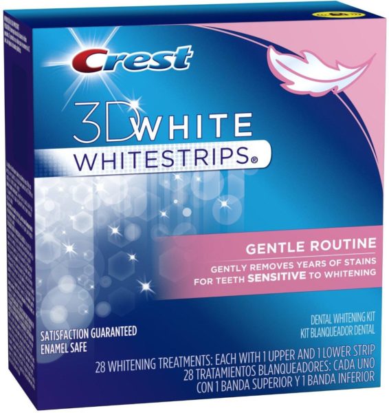 Crest 3D White Gentle Routine