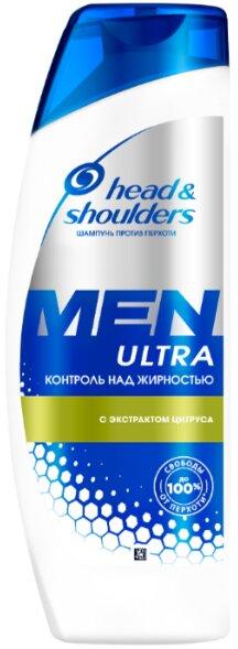 Head & Shoulders шампунь против перхоти Men Ultra Максимальный контроль над жирностью, 400 мл