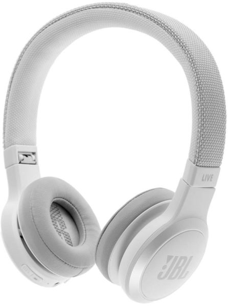 JBL Live 400BT, white