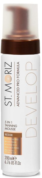 St.Moriz Advanced Pro 5 In 1 Tanning Mousse Medium